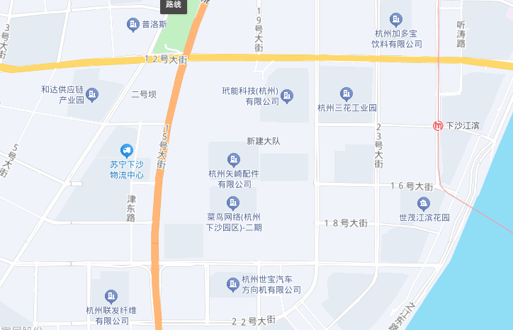 公司位置地图